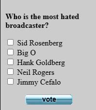 NeilRogersRadio's tweet photo. 2011 WQAM Poll. How are you voting? https://t.co/OtempeoMt3