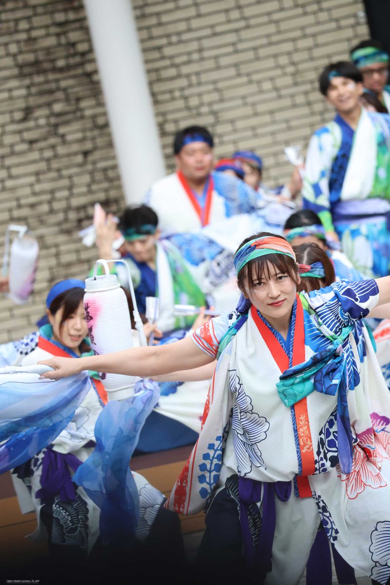 eos_7d_40d's tweet photo. 同じフレームに収めたが
夢源風人　Bさん
2026/06/28 第11回いずみよさこい祭り
#いずみよさこい祭り
#夢源風人 https://t.co/yZKbvNH9Cs