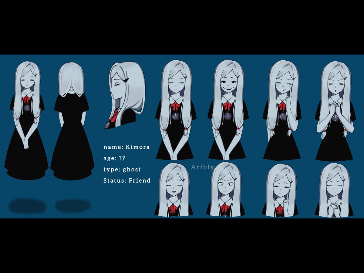 aribly_'s tweet photo. Kimora - 3/3 of the characters from my team’s university project✨
.
.
#art #anineart #digitalart #referencesheet #animegirl https://t.co/XwtvluWK3Q
