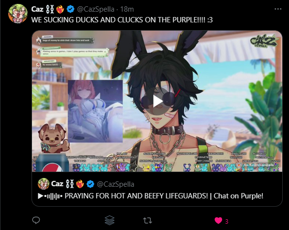 SeraSarg's tweet photo. @CazSpella This is such a perfect thumbnail lmao https://t.co/vuagNzoBlE