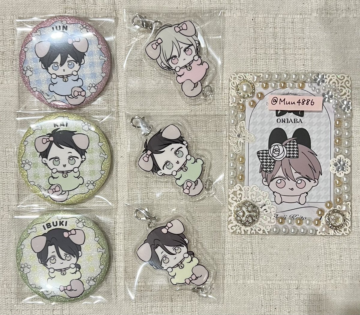 Muu4886's tweet photo. @1
【交換】鬼上司・獄寺さんは暴かれたい 鬼暴カフェ 鬼暴Cafe 2026 -With Doggy-

譲）百田 伊吹 武蔵 小山田

求）同種 庄司 or 譲渡(定価+送料)

郵送交換📮
交換優先のため、譲渡はお返事にお時間いただく可能性がございます。

お気軽にお声掛けください🙇🏻‍♀️ https://t.co/49xBD3j7qr
