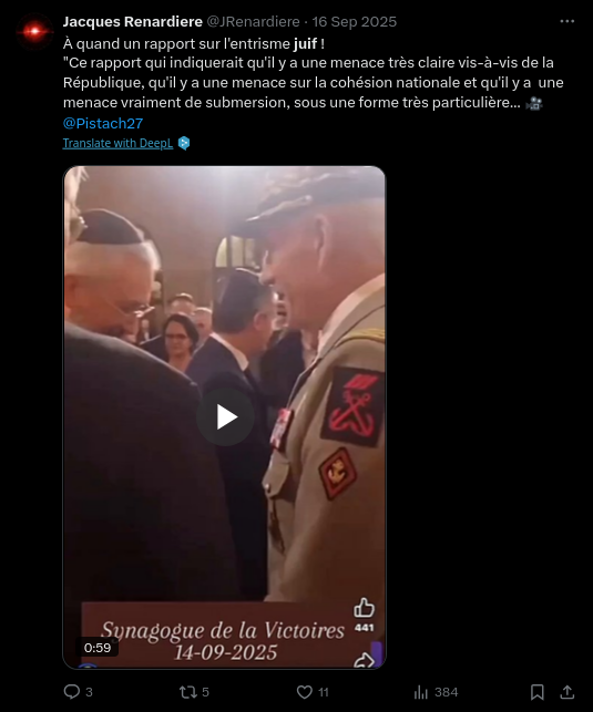 iahfioahfuo's tweet photo. petit aperçu de l'univers mental de melenchon qui relaye encore un compte extrêmement antisémite sur sa page officiel https://t.co/5E5EAqL8YX