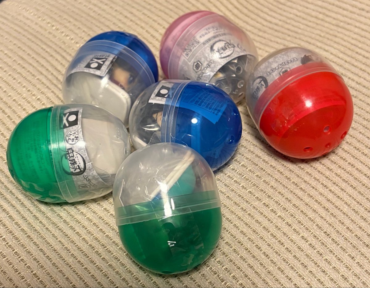 murami_TL's tweet photo. 本日の我が沼
さびとだけ出なかった…ぐぬぬ
ぎゆ＆たんじろダブルになった時点で止めた。なんなのぎゆさん、今日なんで2個も出るん…
真菰ねーさんは何人目ですかウチに来るの… https://t.co/Fzrepx6fPo