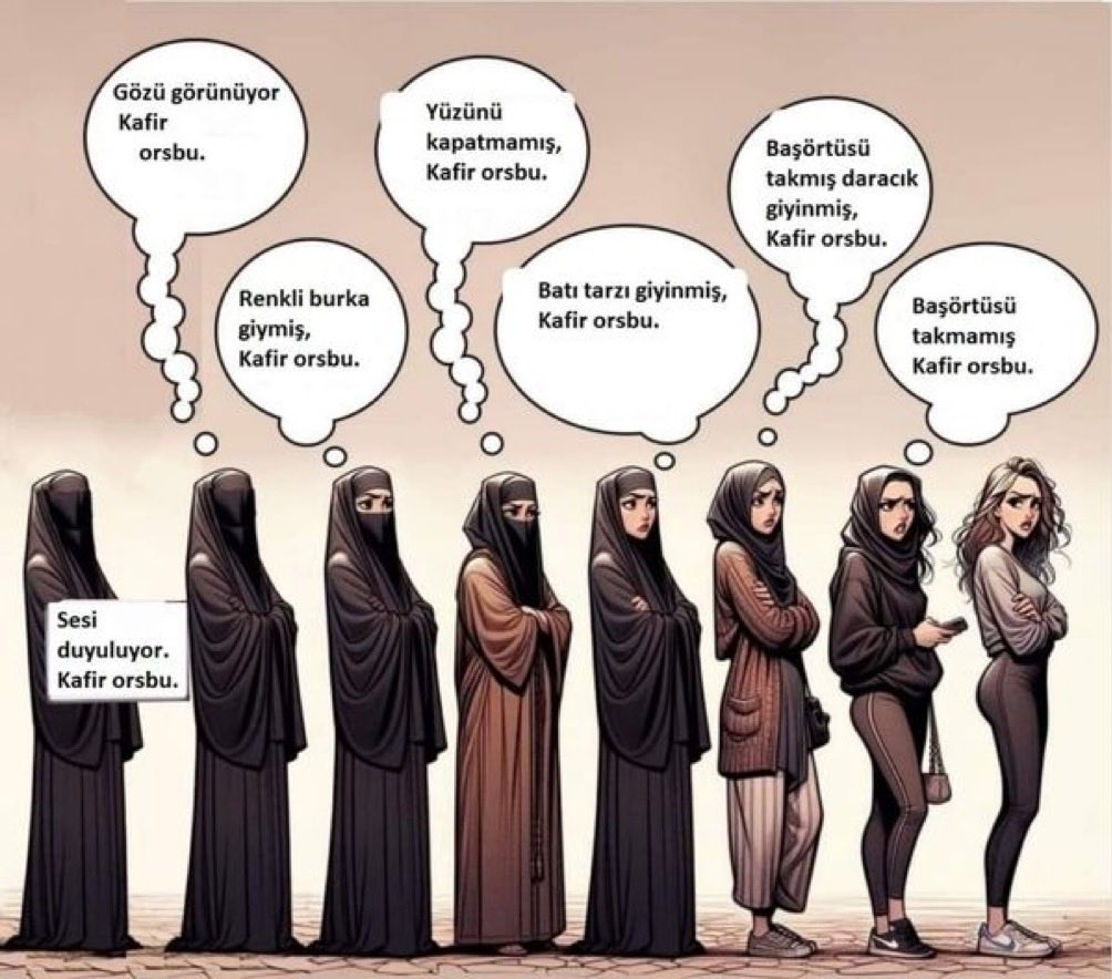 Kalpak66's tweet photo. İnsan denilen bu canlının bebeklikten tut, çocukluk, gençlik, olgunluk ve yaşlılığa kadar beyni gelişir.

Dinbazların zekası ise her zaman 5-6 yaşındaki bir çocuğun zekası gibi aynı kalır.

Hatta o beğenmedikleri kuzenimiz gorillerin zekasının bir tık üstüdürler. https://t.co/t3GpaVlIm4