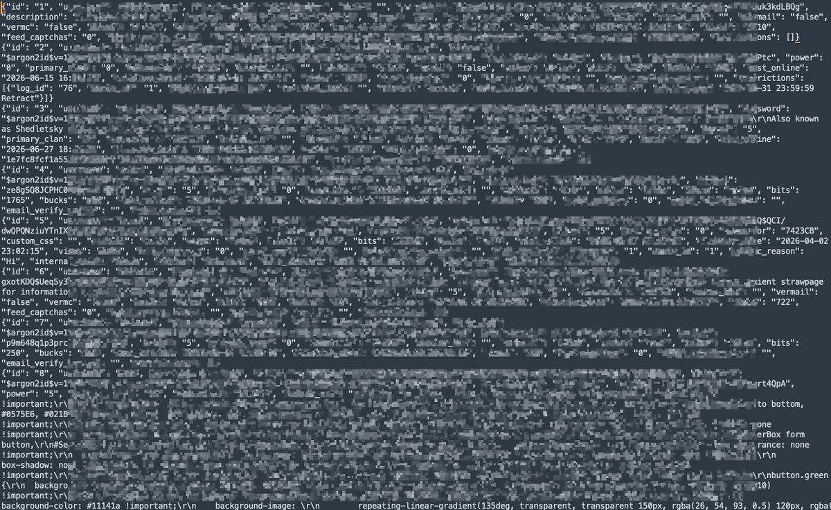 HaxxStingray's tweet photo. DONT BILIVE US? JUST LOOK.
ALL EMAILS, PASSWORDS ARE UNENCRYPTED.
WE HAVE H4XX3D YOU.🏴‍☠️

💠 FOLLOW TO STAY TUNED https://t.co/yPWInwx9VY