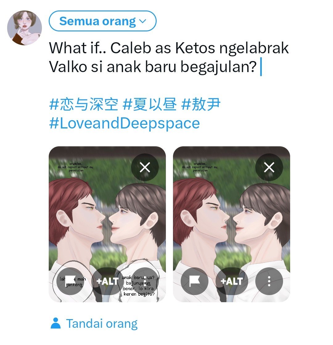 Crybbiee_'s tweet photo. Tes ombak, ak mau mengaplot art apakah ada yg mawu di tag👉🏻👈🏻 https://t.co/qqhmfUoTuK