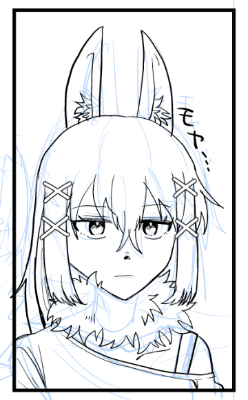 h_notari's tweet photo. 絶賛線画中です！主人公チラ見せ https://t.co/c915ZhwGLr