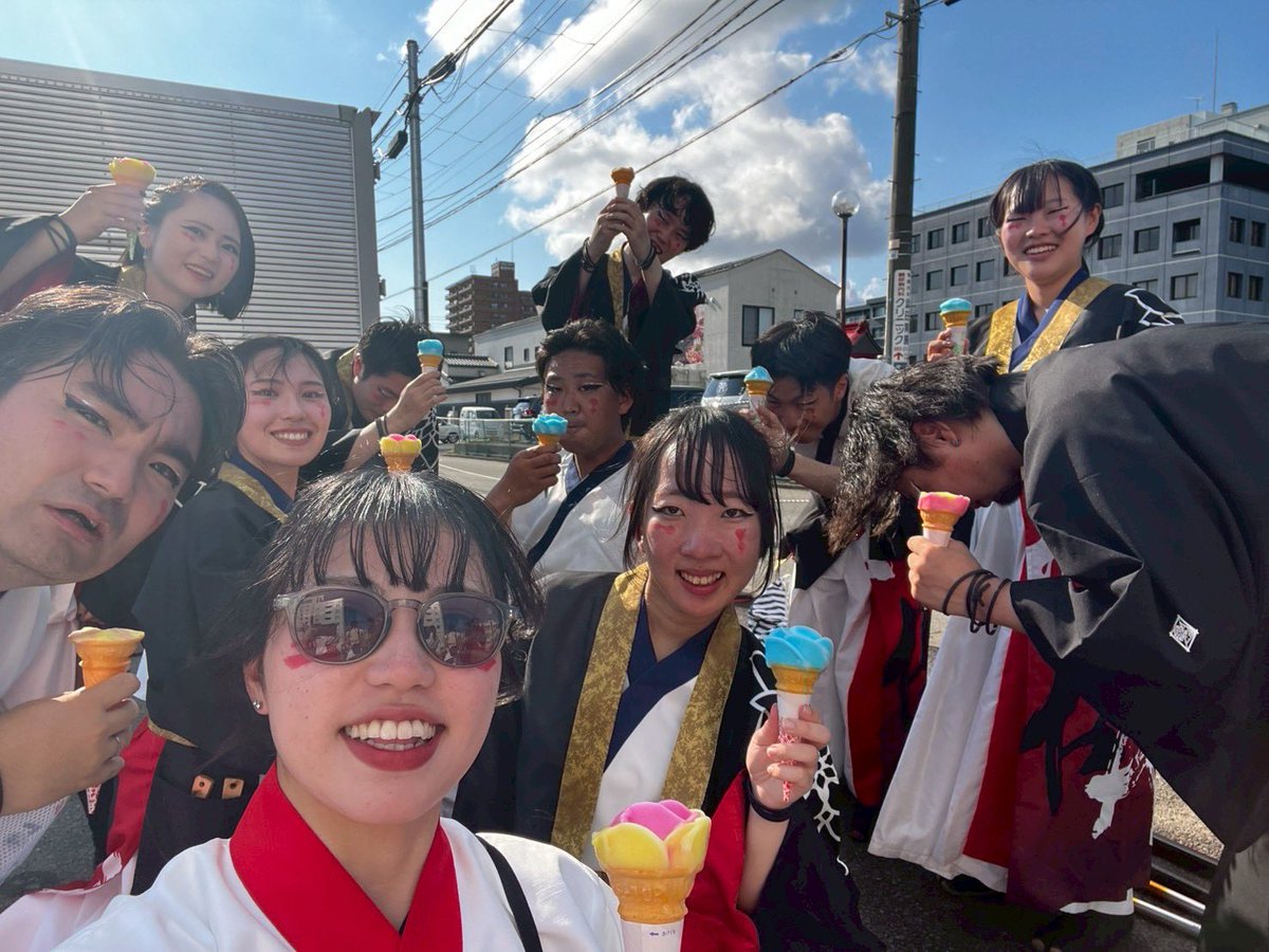 2024wagamama's tweet photo. 【ヤートセ秋田祭】
#ヤートセ秋田祭 に参加させていただきました！
#桜家 様 #弥栄牡丹 様から限定参加していただき、普段とはまた雰囲気の異なる演舞を披露しました🫶

秋田を満喫し楽しみ尽くしました！

次のイベントは
7/12 前沢よさこいでお会いしましょう✨
#我侭 #YOSAKOI https://t.co/NmFoRoACuv