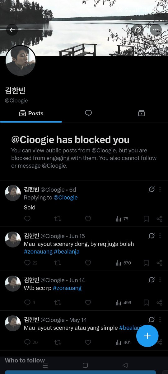 blcue's tweet photo. inilah yg bikin males negur" ba under tuh. mau itu negur di dm, mau itu negur di tl, sama aja kena block jg 😹 mending mah emg paling bener langsung rnb ba yg jualan pake harga under aja https://t.co/4TDvtq6mGE