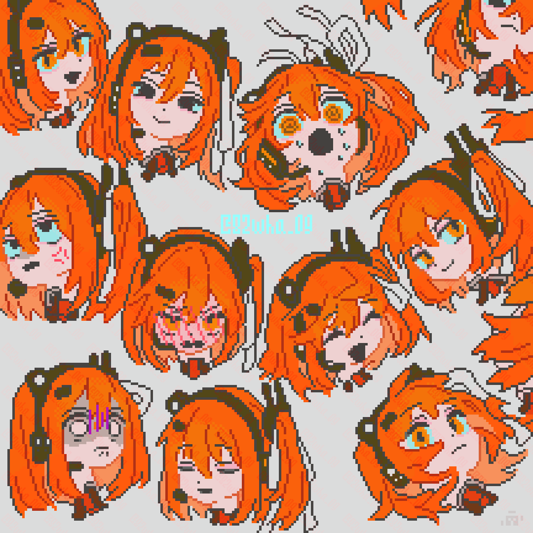 82wha_09's tweet photo. 足立レイ表情プリセット https://t.co/7R6vM3lqy5