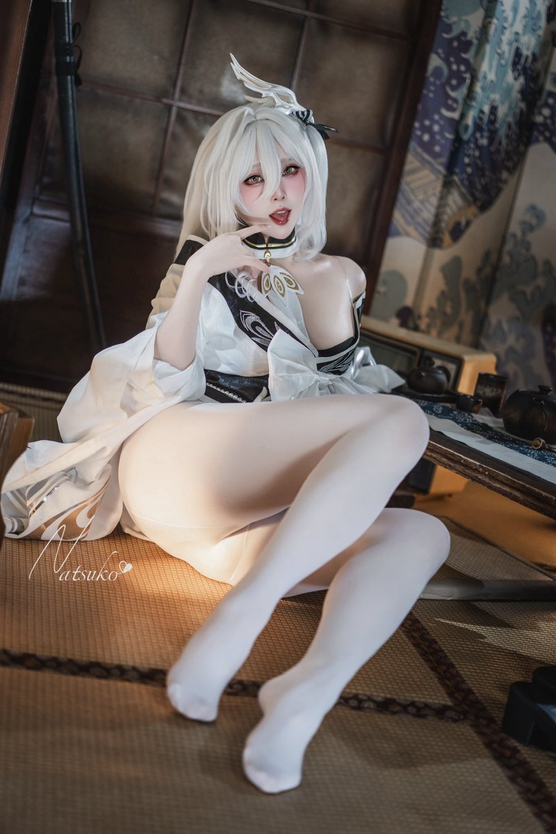 Natsuko233's tweet photo. #アズールレーン #azurlane 

🤍白鳳　コスプレ https://t.co/OLxCWkoOPL