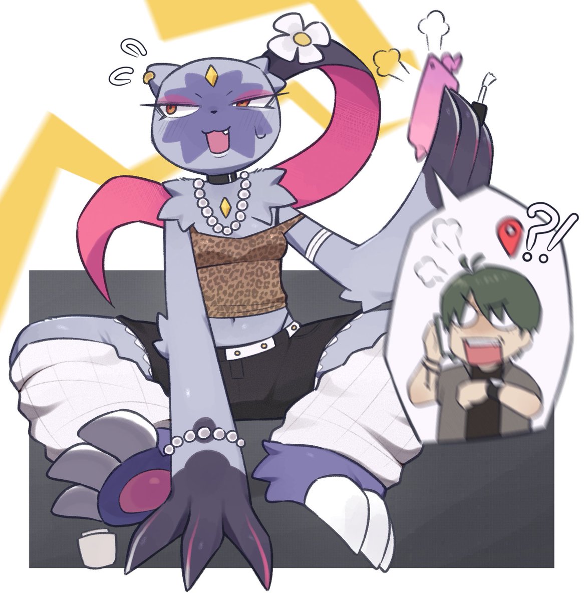 kkeimenh's tweet photo. that one friend whos late,, https://t.co/cppoI9aik1