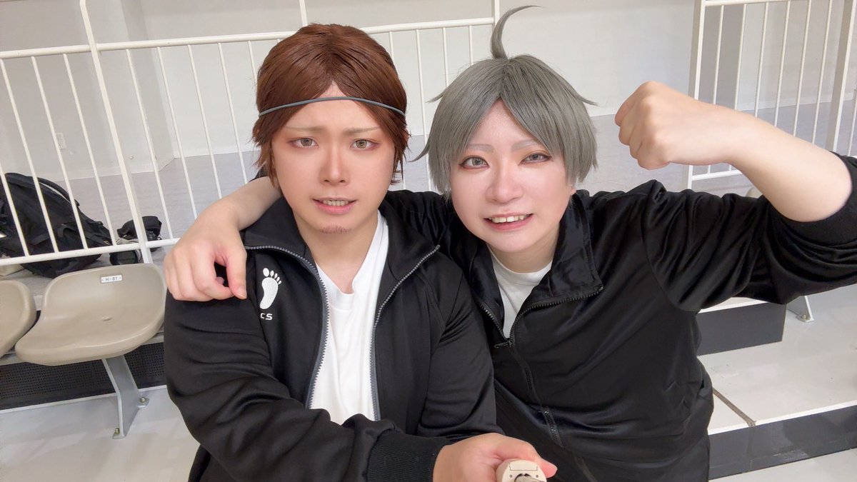 stnt10_cos's tweet photo. ⚠︎cos
ひっさびさの🐦‍⬛3年生！今回は潔子さんも一緒でさらにはっぴーでした🙌本当3人には感謝🫶お話してくださった方々もありがとうございました！ https://t.co/klNDSYCLsf