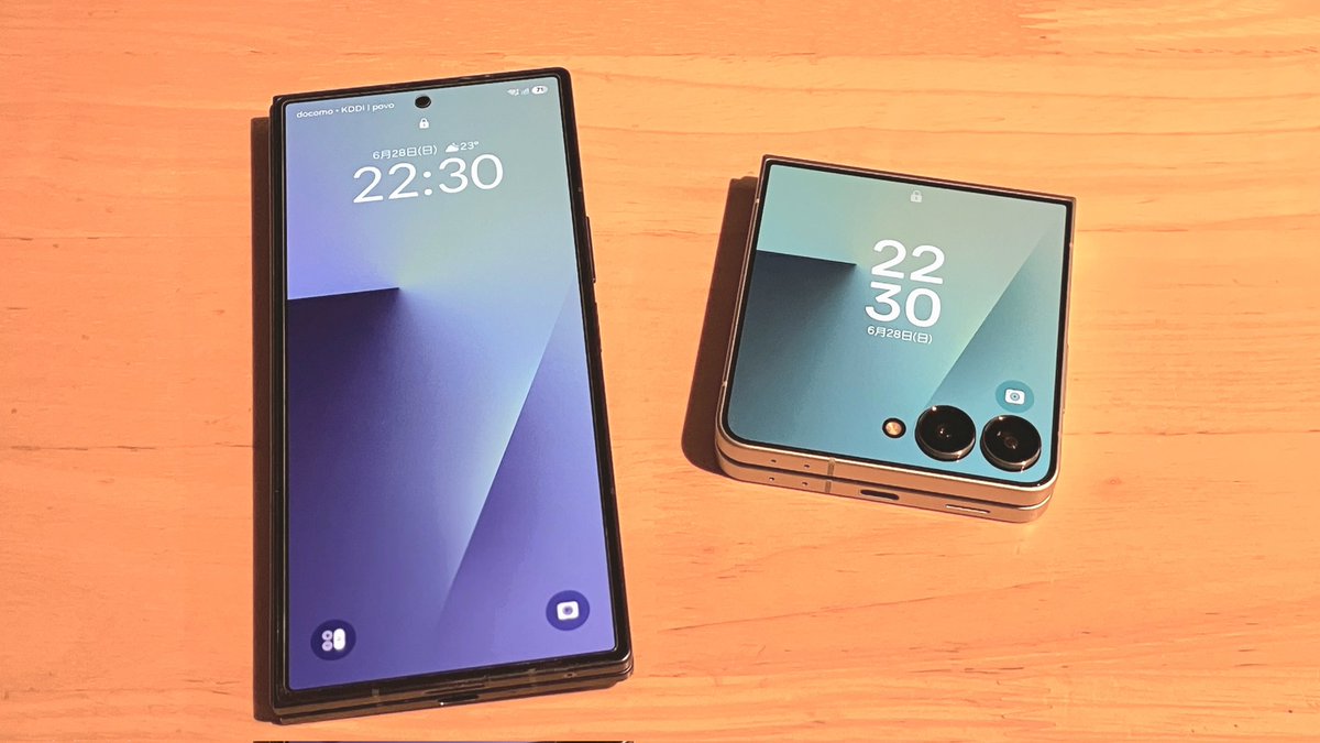 Nb_Koh's tweet photo. Galaxy Z Flip7をポチった。累計4個目の折りたたみスマホ。サブ画面が最大化したのでいつか買わねばならないと思っていた！
しかしサムスンは技術を小出しにしすぎ。投資回収モードで手を抜いてるに違いない😡。Fold7よりも分厚いからやはり手を抜いている。でも薄くしたらS25 Edgeの立場が無くなる。 https://t.co/jCny59HpbK