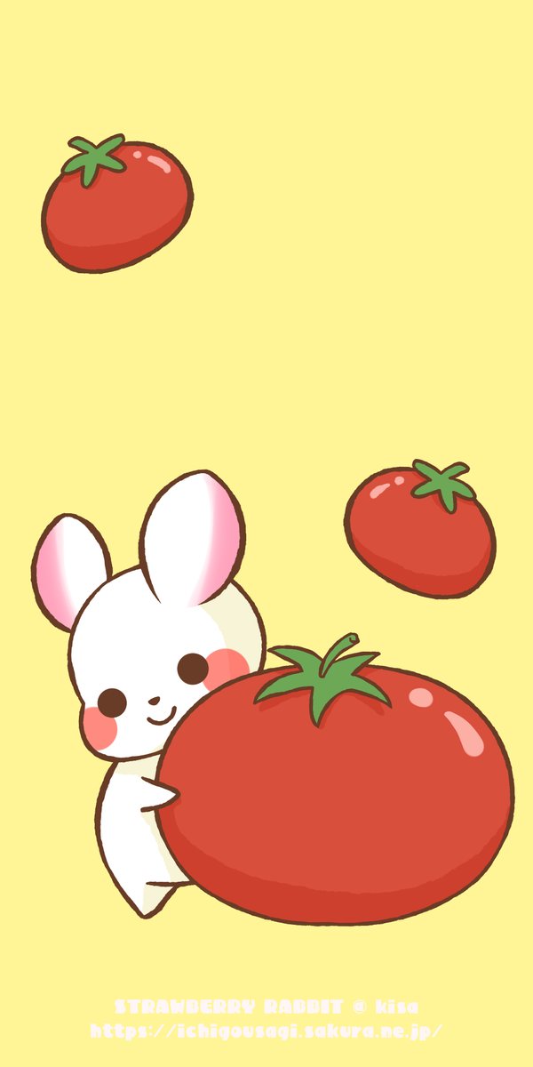 usa_kisa's tweet photo. 2026年7月のカレンダーイラストです🍅

7月は元気にビタミンカラーで🌞
大きなトマトでリコピンもしっかり摂取です😉

カレンダーは、個人利用に限りご自由にお使いください☺️

#うさぎ好きさんと繋がりたい #オリジナルキャラクター #イラスト好きさんと繋がりたい #ゆめうさぎ https://t.co/pPjVRTPZjp