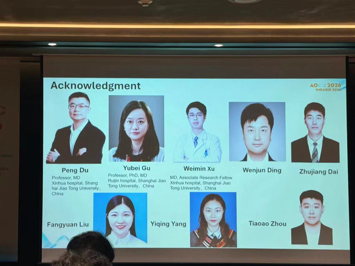 YubeiGu's tweet photo. #AOCC2026 👏👏👏 https://t.co/PdUjV9TITQ
