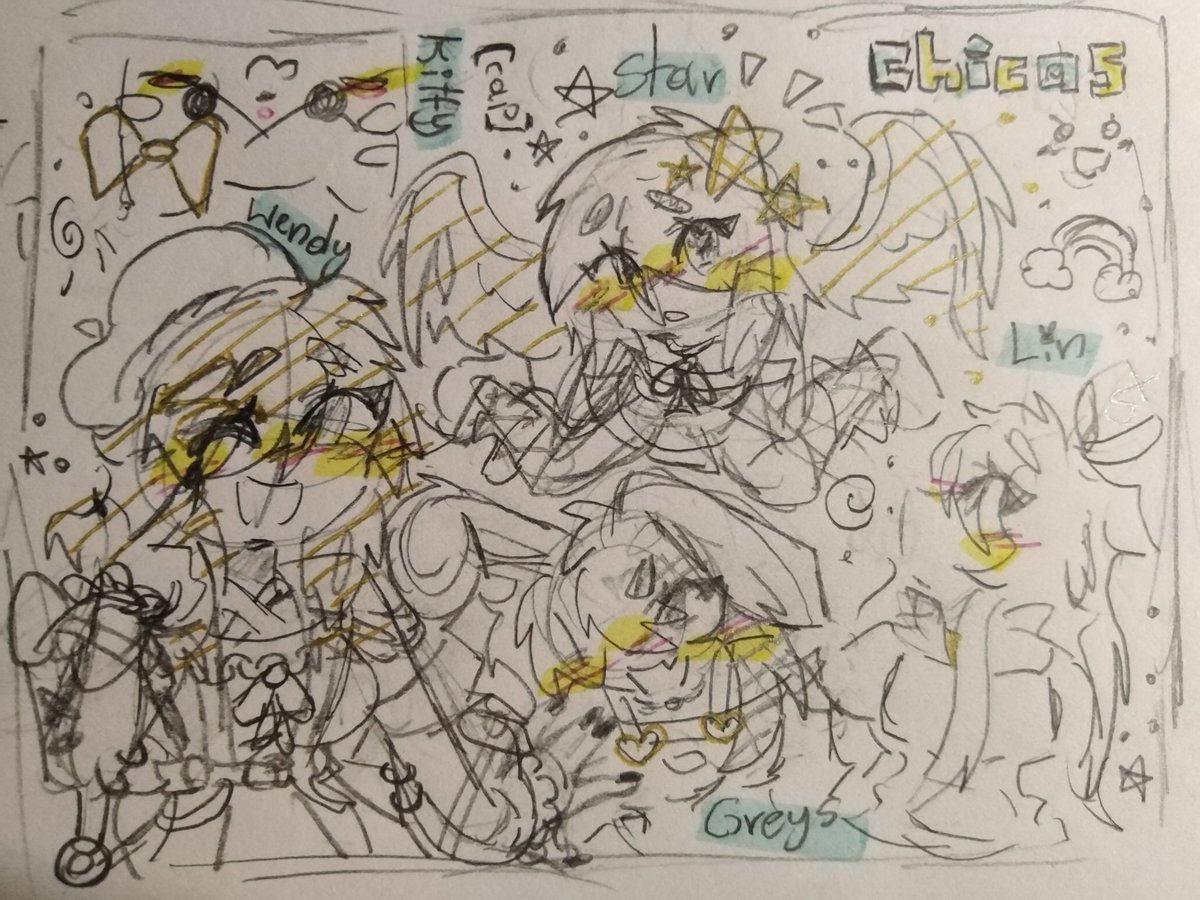 m1shi_nyx_x3's tweet photo. Redibujo del cuadrado de vtubers/Chicas, pero agregué "3"(2?) vtubers más >:D
Nose estoy aburrida...
1/2 Nuevo
2/2 Antiguo
#PumpcInk #starvtuberArt #linpics #Greysart #VampxVTArte #Ewibujos https://t.co/gIJIrDtKUk