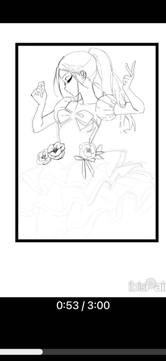 ginnaalnst's tweet photo. It's easy to fake tracing in ibis.Besides, not even using an original sketch is crazy when you clearly had to fix the arms multiple times just to get it right. If I were you, I would post a timelapse of your previous work, not make a whole new drawing after your controversies. https://t.co/nfUm2I7t2y