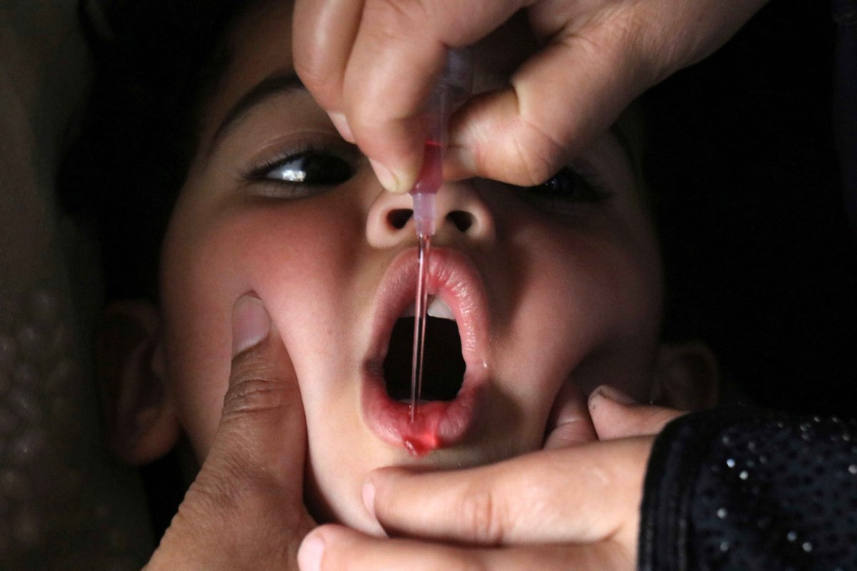 KashmirLife's tweet photo. Kashmir: Pulse Polio Drive 2026

The nationwide #PulsePolioImmunisation campaign is underway on June 28, with health workers administering life-saving polio drops to all children under five years of age to ensure every child is protected against polio. See photos by #BilalBahadur #KashmirLife