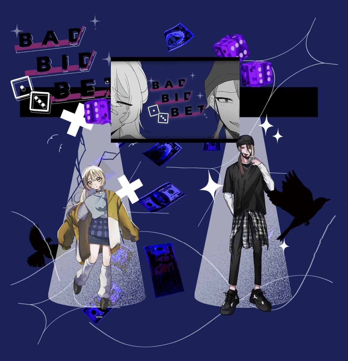 daruma_trpg's tweet photo. 【BAD！BID！BET！】

KP / C：くじらさん / 🐏
PL / C：だるま / 🐴

ゾスク継続！
オレサマの実力だけどな？ https://t.co/IZCRqUWnNH