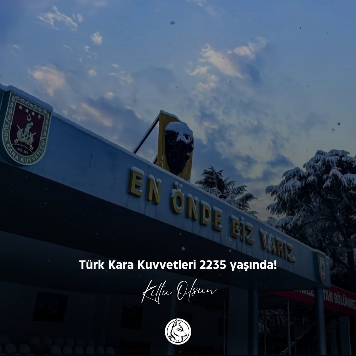 TTAgrup's tweet photo. Türk Kara Kuvvetleri 2235 yaşında! https://t.co/nKmKYULCjd