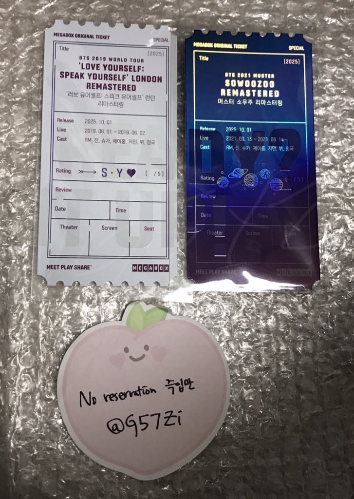 G57Zi's tweet photo. WTS BTS merch poca 방탄 굿즈 양도

Megabox movie week Ticket 메가박스
LYS/ Sowoozoo each 0.9(₩9,000)

Bring the soul postcard set 1.2

+0.5 delivery fee

no sensitive person🙏 No video

Dm me🙆‍♀️

RM JIN SUGA JHOPE JIMIN V TAEHYUNG JUNGKOOK 남준 석진 슈가 제이홉 지민 뷔 태형 정국 https://t.co/jwIE3wc1Fw