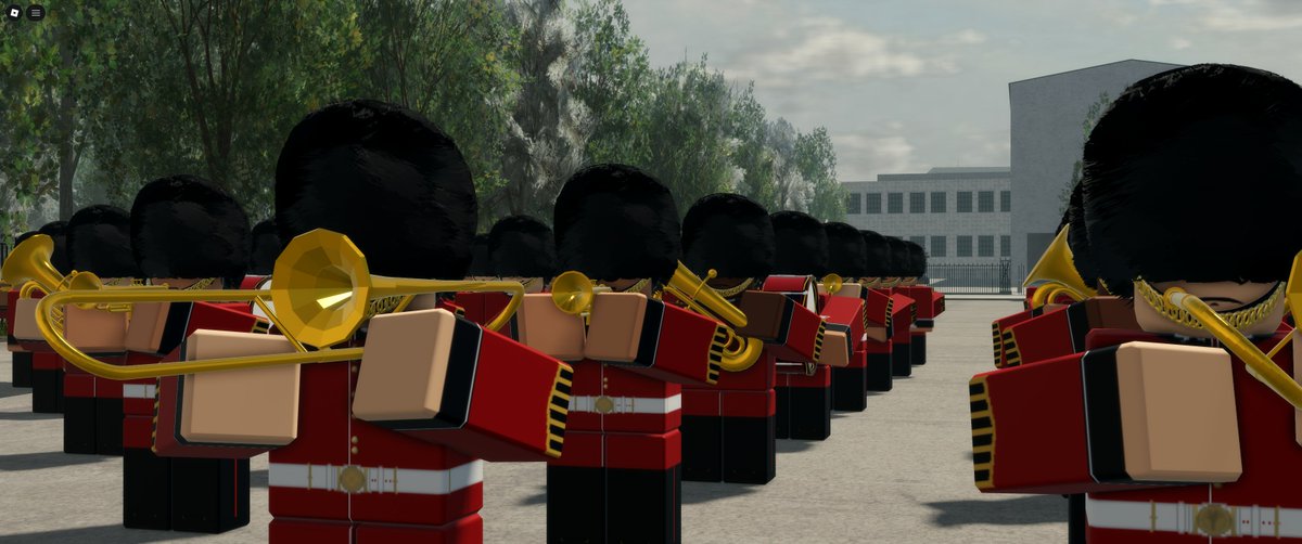 RbxGds's tweet photo. Yesterday, officers and non-commissioned officers practiced intensely for Trooping the Colour, with the first all-ranks rehearsal, known as the Brigade Major's Review, being held today. https://t.co/yRHsfxcMkj