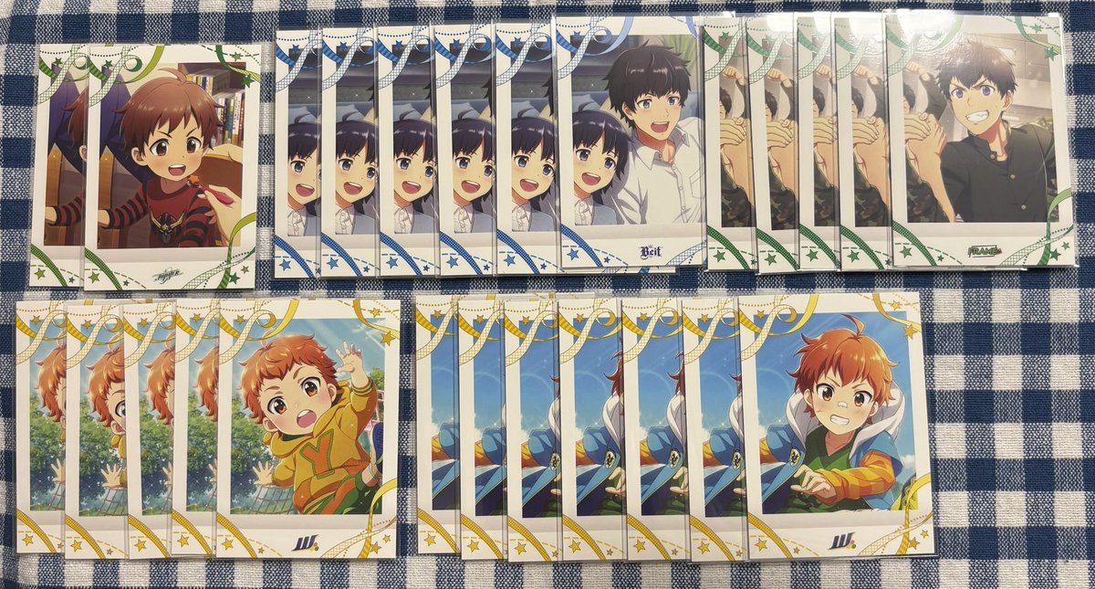 g_350a's tweet photo. 〈交換/譲渡〉  SideM ぱしゃこれ 10弾 交換

譲: 冬馬 麗 恭二 悠介 享介 誠司 キリオ 翔真 隼人 旬 夏来 春名 四季 幸広 荘一郎 巻緒 漣 志狼 道夫 類 次郎
特典→ 輝 悠介 幸広 次郎 旬 隼人

求: 秀(10~11弾＞異種)＞90円/枚(Nのみ)

秀含む場合圭との交換のご相談も◎
よろしくお願いいたします！ https://t.co/y7xsNDeRGs
