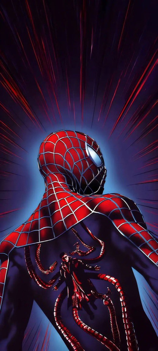 skyy600's tweet photo. Spider-Man wallpaper featuring iconic web-slinging action, breathtaking cityscapes, and stunning Marvel-inspired artwork that brings your friendly neighborhood hero to life on your screen. https://t.co/0ZuBJtTNF5