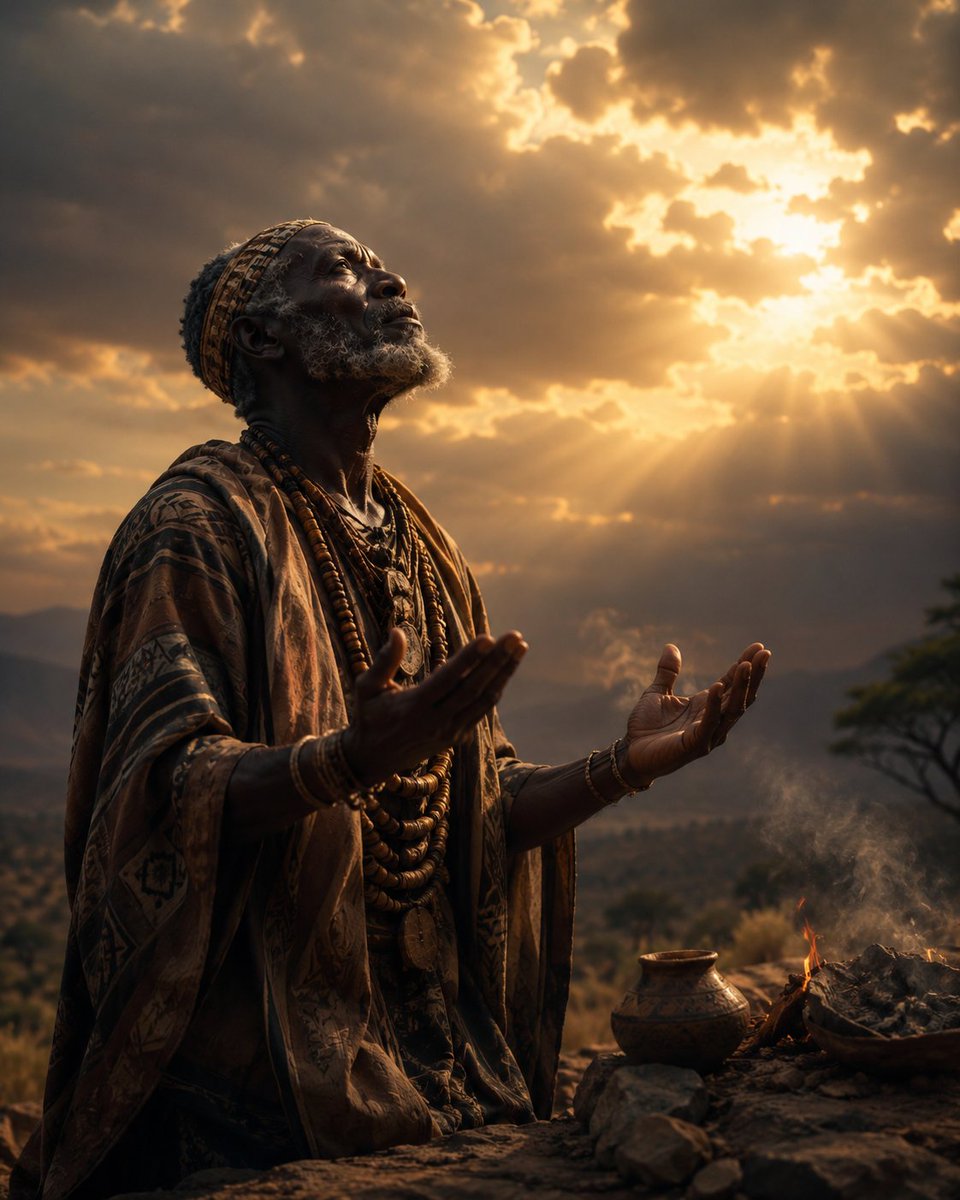 Mpagrah5's tweet photo. If every time someone mentions "ancestors" or African Traditional Spirituality you immediately think "demonic"...

You're carrying what colonialism taught you.

As a diviner, I've seen how reconnecting with our roots brings real clarity, protection, and breakthroughs — not fear.

Our ancestors were wise guardians, healers, and keepers of knowledge. 

Time to reclaim that power. 🙏🏾

What's one thing that shifted for you on this journey?

#ATR #AfricanSpirituality #AncestralWisdom