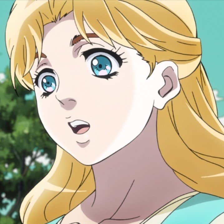 jotaropregnant's tweet photo. I like when people give jotaro the pink eye shine erina has https://t.co/NJoeW5c3B6