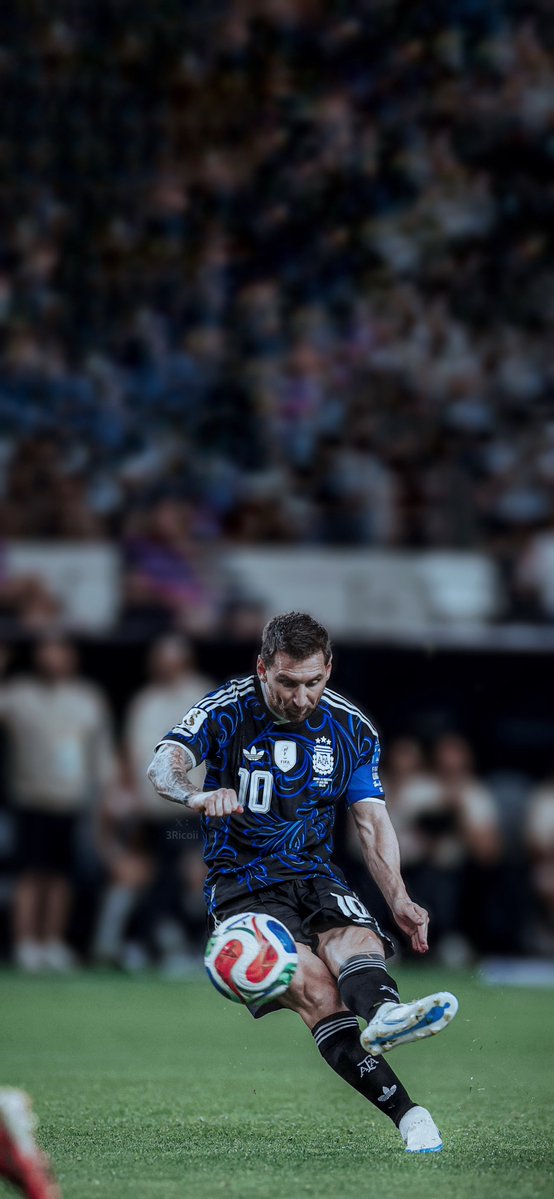 3Ricoii's tweet photo. ⁴ᵏ Lionel Messi ᴬᵁᴿᴬ 🥶💙💙✨.

• #Argentina | #Messi      
• #FIFAWorldCup2026 https://t.co/DHl5SEeH2h