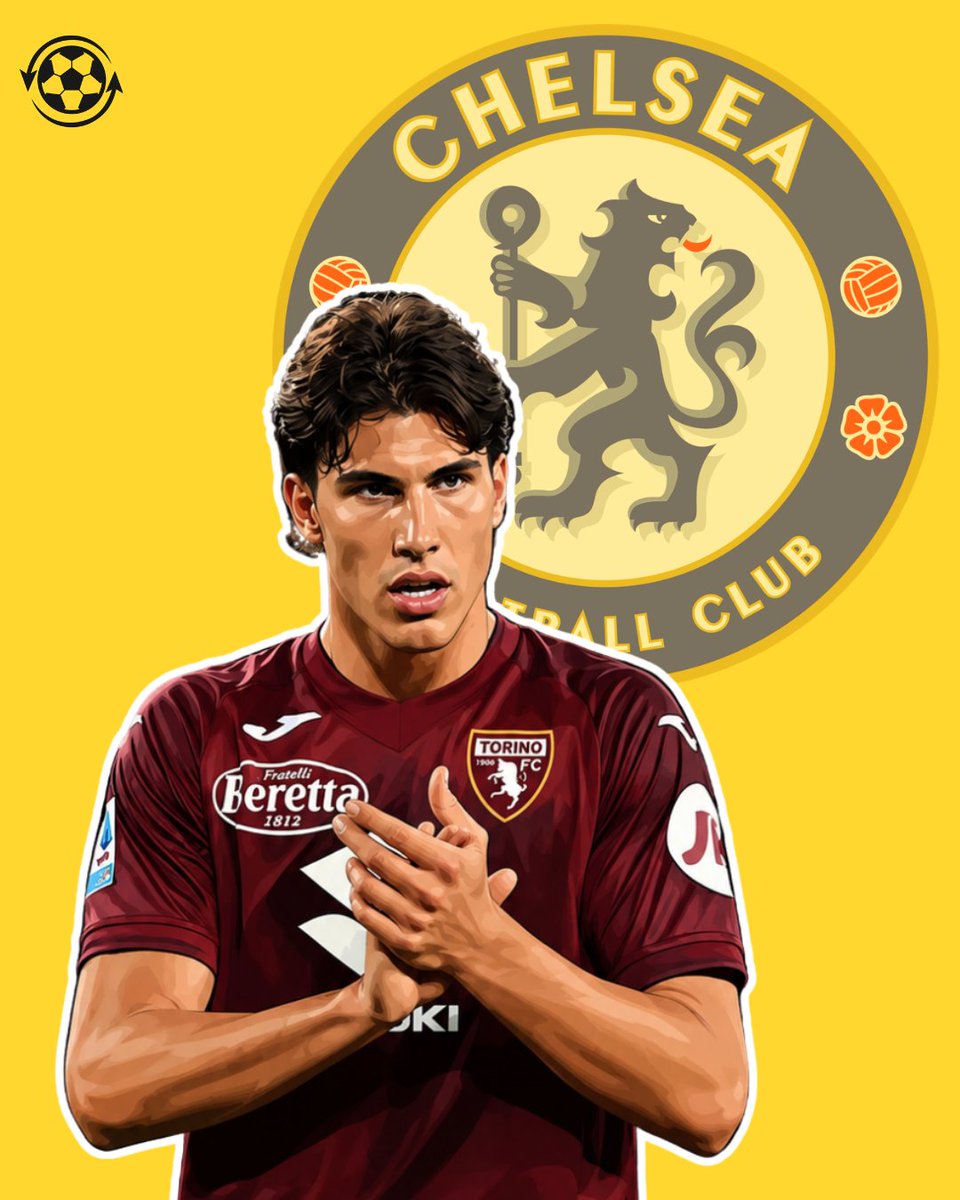 Jackbien2's tweet photo. Chelsea are working to bring Cesare Casadei back to Stamford Bridge after his spell with Torino.

The Blues are considering a move to re-sign the Italian midfielder as they continue to reshape their squad this summer.

Talks are ongoing, with Chelsea retaining control https://t.co/NHVXHVS7ud