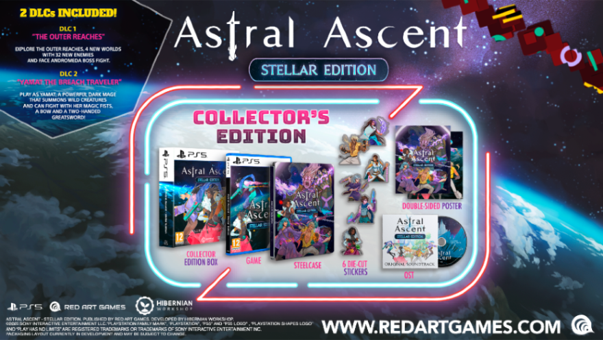 MeridiemGames's tweet photo. Desafía a los Zodiacos y descubre los secretos del Jardín astral

Astral Ascent – Stellar Edition llegará en formato físico para PlayStation 5 y Nintendo Switch con ediciones estándar y coleccionista

Lanzamiento 24 septiembre

ℹ️https://t.co/N8FW5vWYUf https://t.co/MmwAEuIdTa