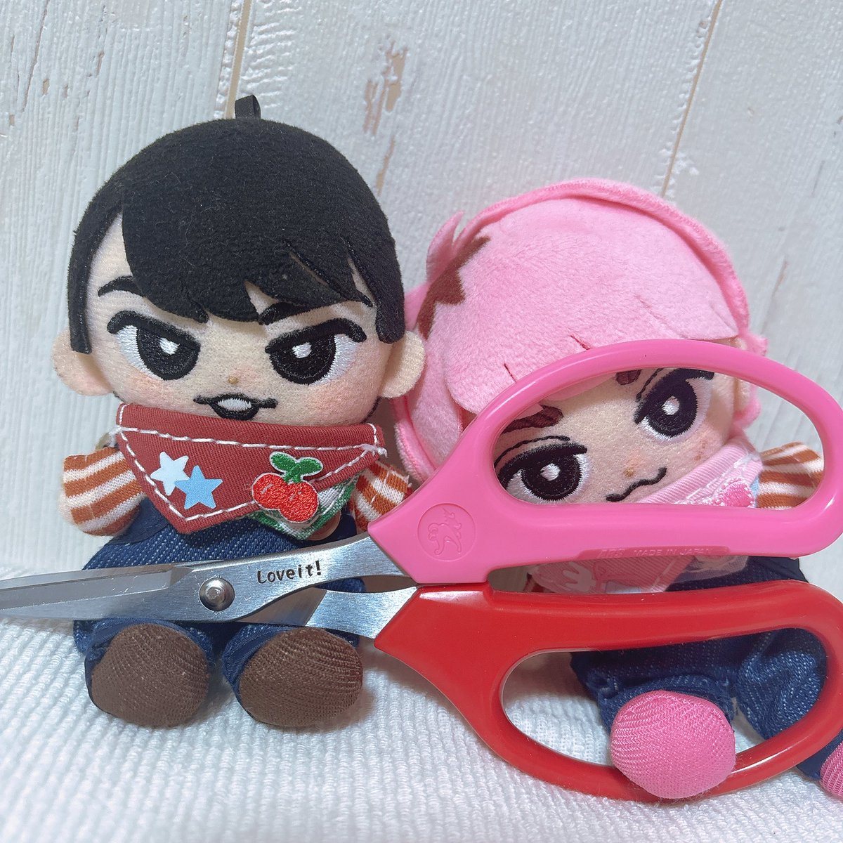 キキ様ご確認用♥オーダー品 ずっと気になっていた、好きな2色を選んで作れるオーダーメイドはさみ