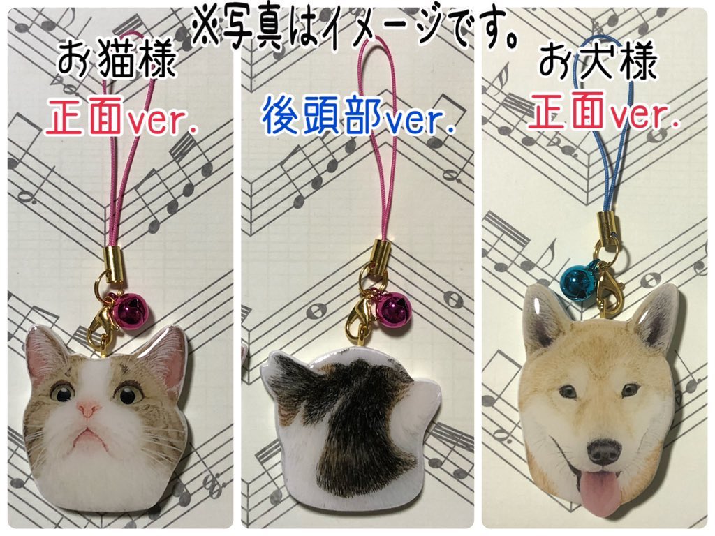 kuroekoro's tweet photo. 【オーダー受付所/7月31日迄】
第15回うちの子ストラップ企画🐈‍⬛🐾🐕
添付画像をご一読の上、このツイートに猫or犬の希望個数をコメントして下さい。
私からリプに♡がつけば受付完了です。
後日順番に制作打合せのDMを送らせていただきます。
お気軽にお声がけくださいませ！

#ハンドメイド  #猫 https://t.co/sF9UqYv9Hn