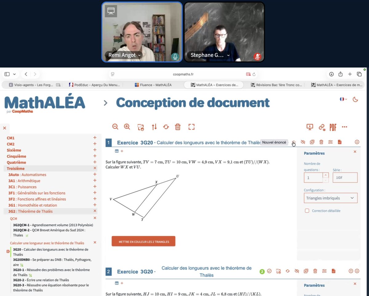 CoopMaths_fr's tweet photo. Vous souhaitez créer rapidement un diaporama, des exercices en ligne ou non, une évaluation, ... ?
Vous n'avez pas pu assister à la présentation de #MathALÉA et #Fluence aux #Forgéales ?
Pas de panique ! L'enregistrement du webinaire est disponible ici 👇
https://t.co/NBQUjXrXTd https://t.co/Fc8hQUQtzZ