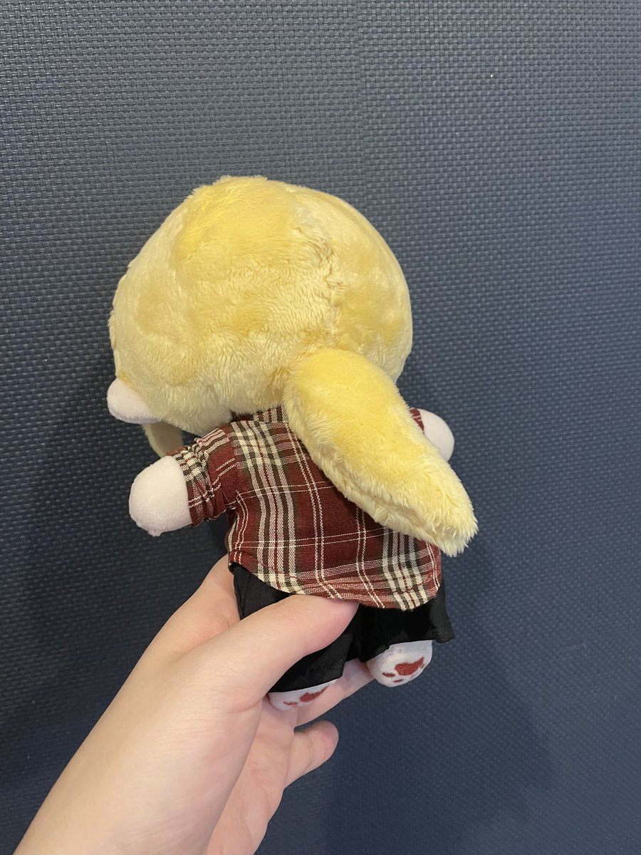 torisanmirumiru's tweet photo. おｼﾞｮﾝのぬいだ！！！（制作期間1週間とちょっと） https://t.co/MUvBqzmSqy
