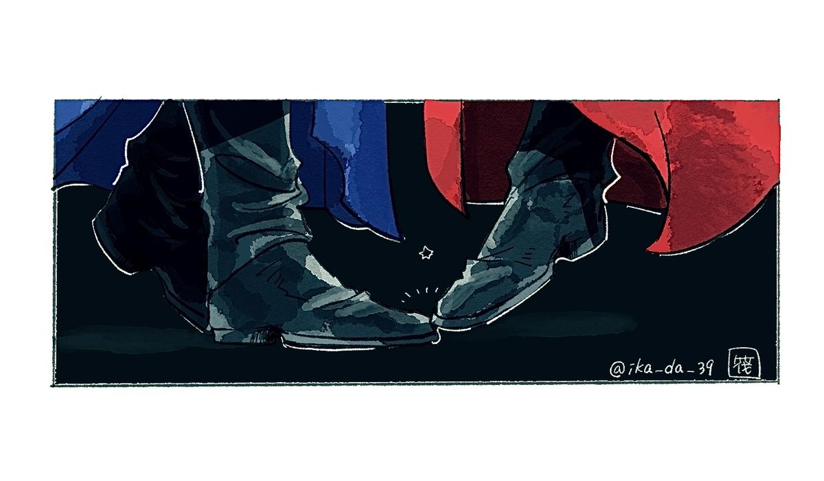 ika_da_39's tweet photo. 💙❤️👞 https://t.co/yfUP8pH0nT