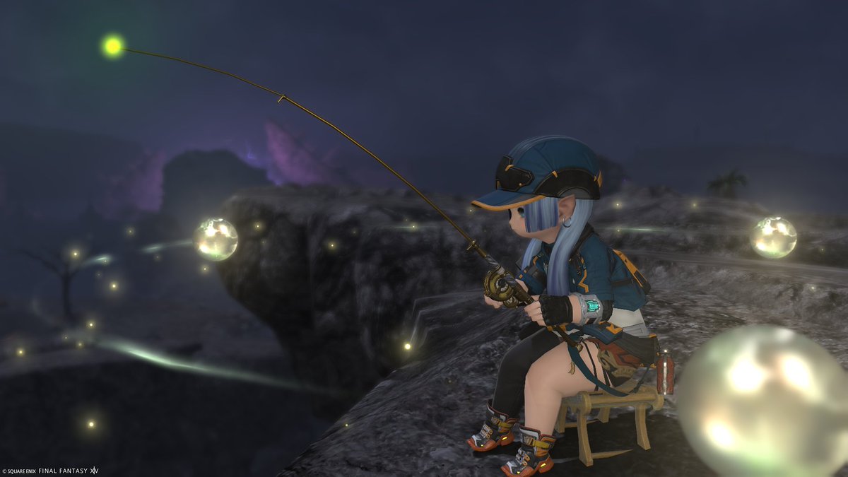 Qp1207's tweet photo. 今日も今日とて釣りしてますｗ
#FF14 https://t.co/YVfb4x2mQX