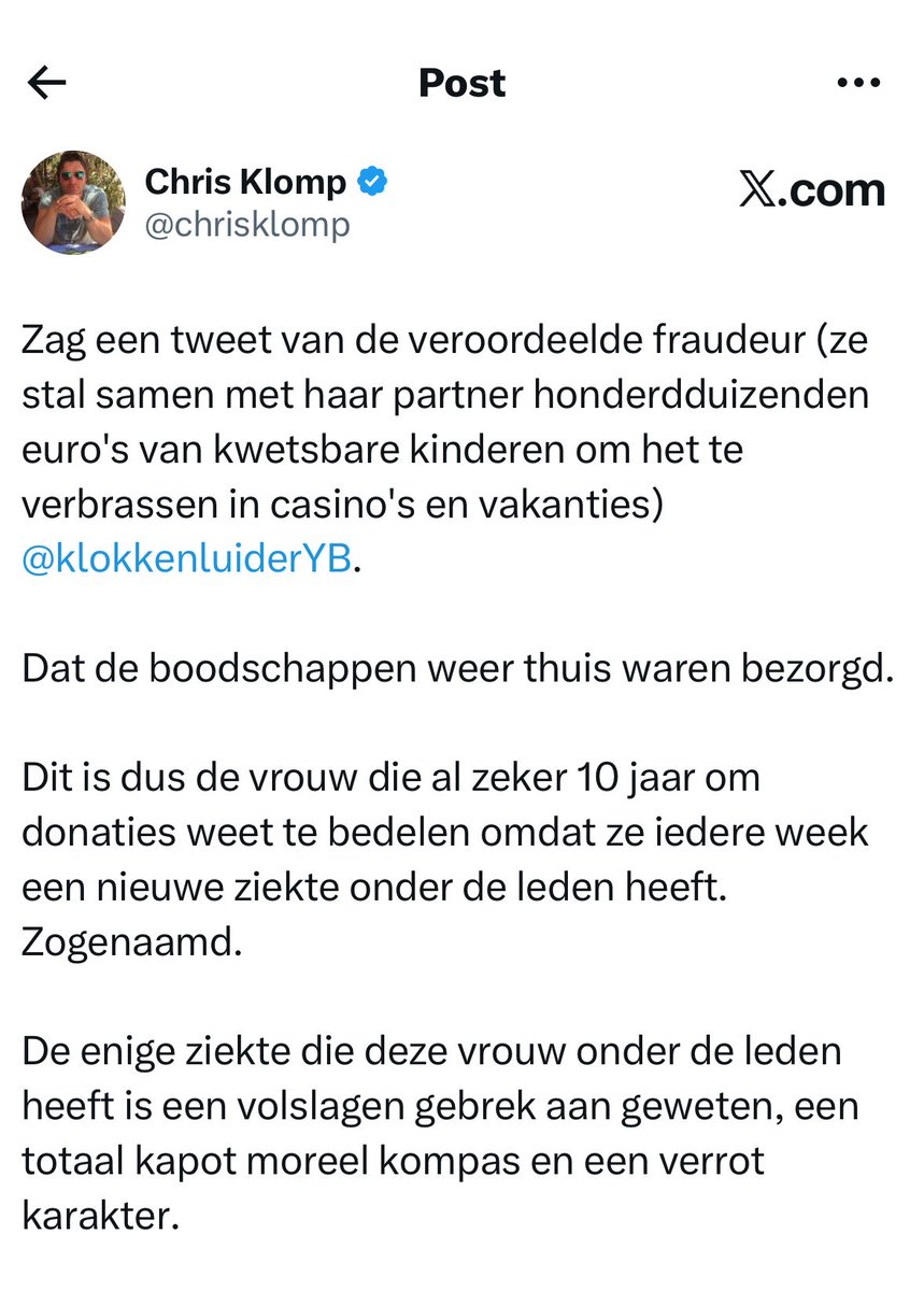 miepjev's tweet photo. De grootse leugenachtige Hoernalist in het land wat rondloopt! #Chrislomp 
@nvj kijkt u even mee? 
@Politie 
#bewaartweet 
#smaad
#laster 
@telegraaf 
@GelderlandNWS https://t.co/5dkAliBFG7