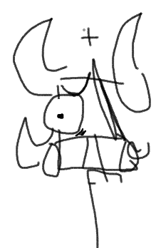 BIGTRIPMINE9000's tweet photo. WHENEVER SLINGSHOT MOVES HER HORNS LIKE CAT EARS IT FREAKS ME OUT. HOW THE FUCK ARE YOU DOING THAT. ARE THOSE NOT CONNECTED TO YOUR SKULL? IM GOING TO PUKE PLEASE STOP i swear i can hear the tendons BREAKING everytime it happens. https://t.co/uHFEHUhXpW