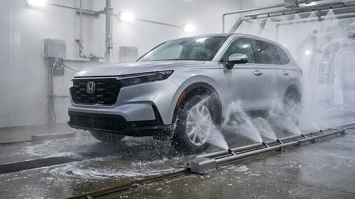 Honda_Report's tweet photo. A simple car wash could cost you a fortune in repairs. Automated washes are accidentally ruining 6th-gen Honda CR-V emissions systems.

Here’s why it happens &amp; how to protect your ride: @DenisFlierl @torquenewsauto https://t.co/IFe5kYW3f3

#Honda #CRV #CarCare https://t.co/YTIYbHNWSC