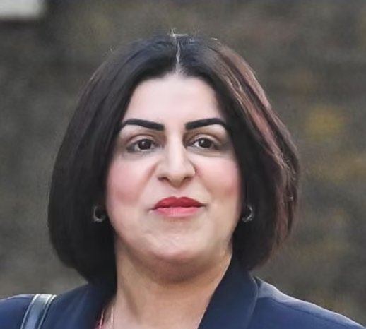 sarah__british's tweet photo. Does anyone else think Shabana Mahmoods face looks like the result of a cousin marriage ?? https://t.co/pacLy16kYJ