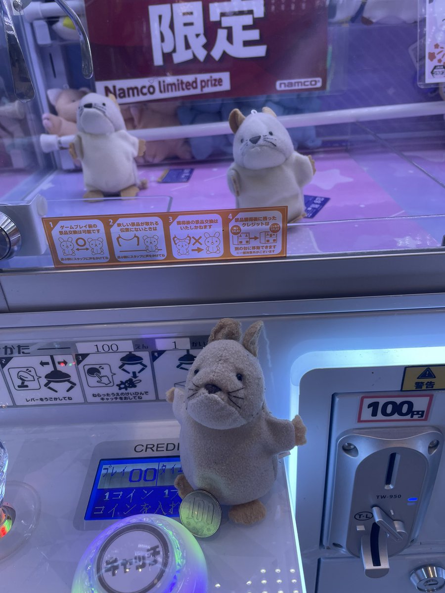 yuyan808's tweet photo. @sxexnxaxs 我が家の平成ネズミ代表であるチュッ隊１号を連れて令和ネズミの招集にアリオ倉敷へ行ってまいりました！ https://t.co/DZarnbOQwt