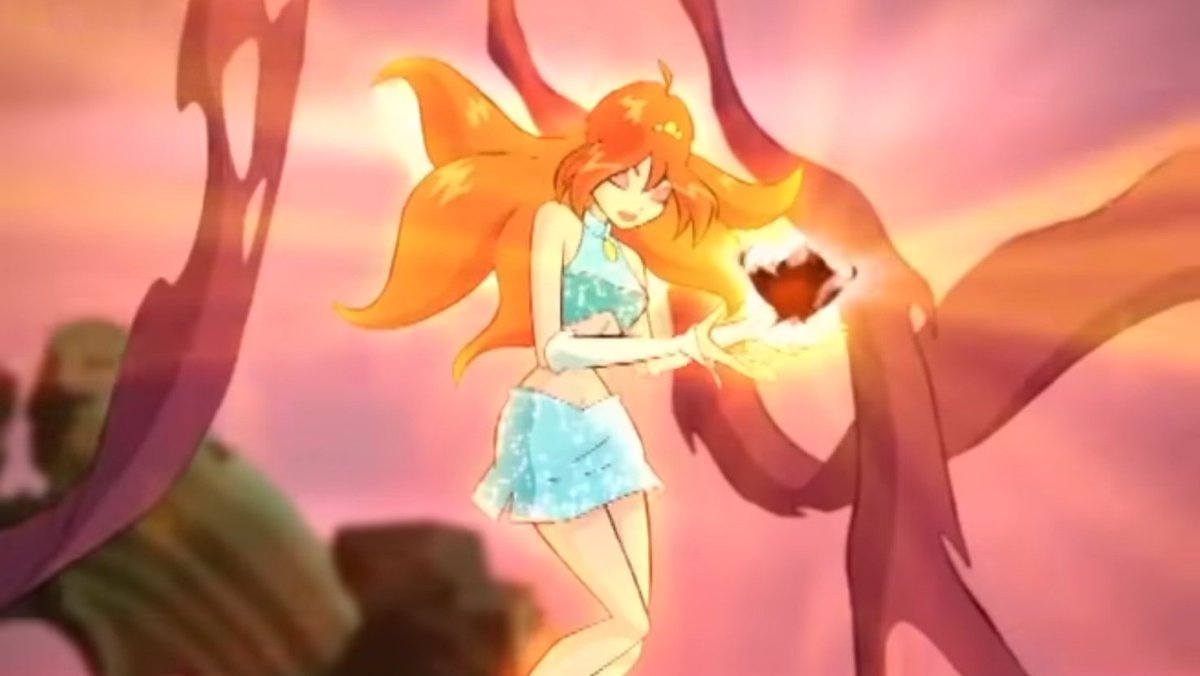 WinxOfElements's tweet photo. Season 2 should've been split into 2 specials. One for Aisha's introduction and the codex quest and another one for the Charmix power up and the final battle. https://t.co/2m8EDQwjTe