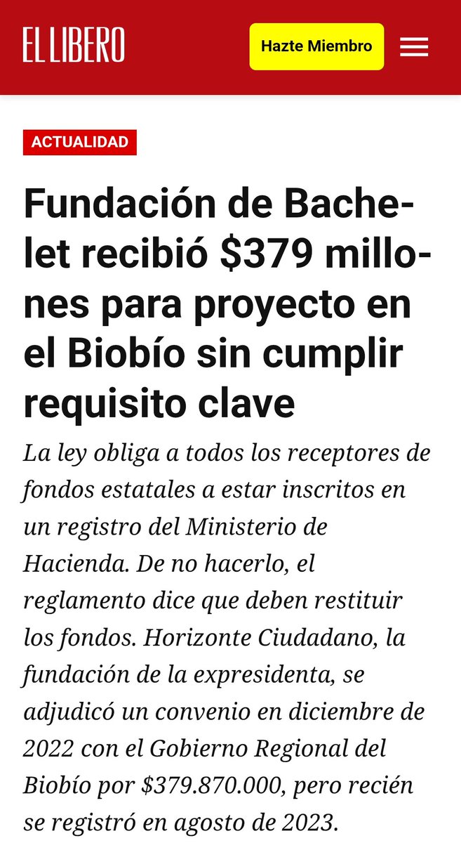 mmullor2016's tweet photo. ❌ Hay organizaciones que reciben recursos públicos para proyectos que lucen muy bien sobre el papel pero cuyos resultados son difíciles de medir. Gran parte de los fondos obtenidos terminan financiando sueldos y estructuras permanentes. #Chile https://t.co/zT7Z5YfvUo