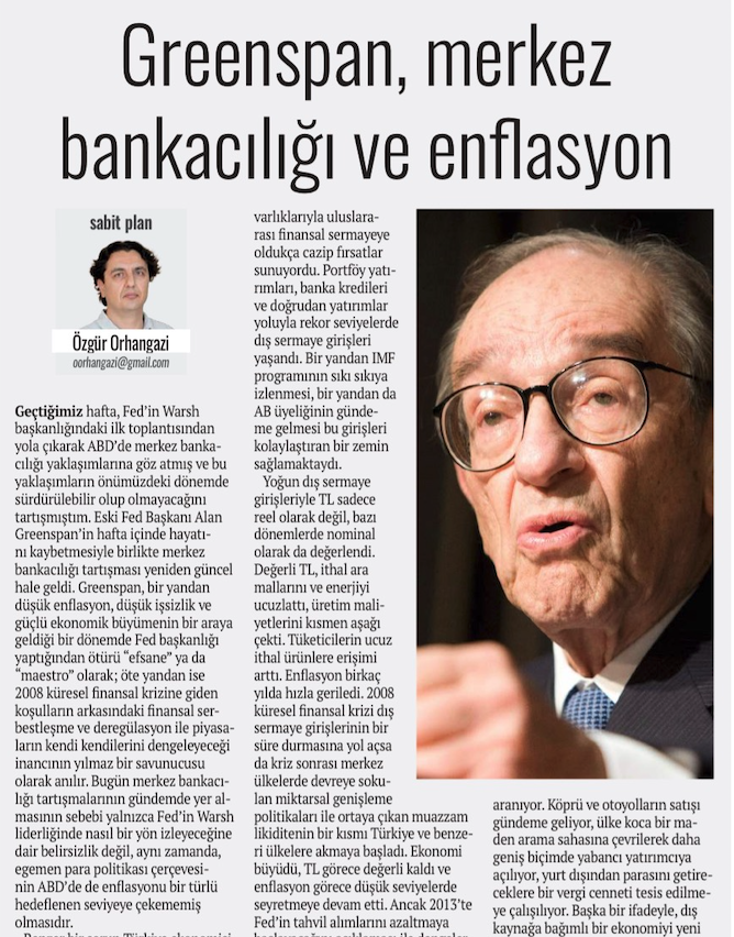 ozgur_orhangazi's tweet photo. Greenspan sonrası merkez bankacılığı tartışması ve Türkiye..

Fiyat istikrarı yalnızca faiz politikasıyla değil, üretim yapısını dönüştüren, dışa bağımlılığı azaltan ve gelir dağılımını gözeten kapsamlı bir kalkınma stratejisiyle birlikte düşünülmeli

https://t.co/TIxaMsU8kb https://t.co/OFTAuOzbTr