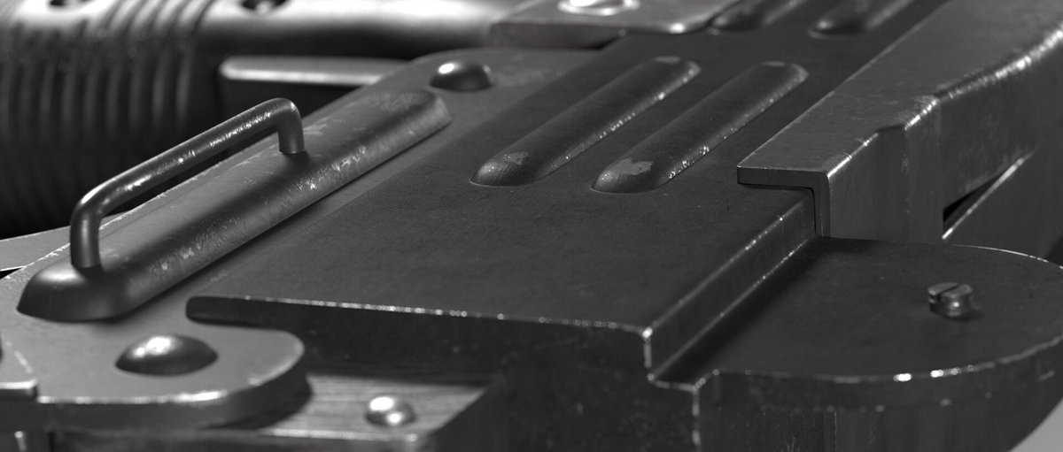 johnson_ar61119's tweet photo. Just finished this stylized SMG-inspired hard surface asset. 🔥
Focused on clean topology, optimized geometry, detailed wear, and game-ready presentation. Swipe through for close-up shots, wireframe, and UV breakdown. #GameDev #IndieDev #Hammad_Creator #3DPrintingmodel #STL https://t.co/tObljZwOJX