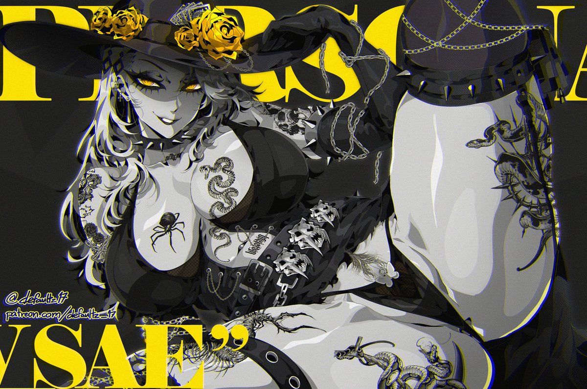defaultz17's tweet photo. Shadow Sae Niijima Persona 5 Mindscape Cinema https://t.co/8WIZxN4YL1